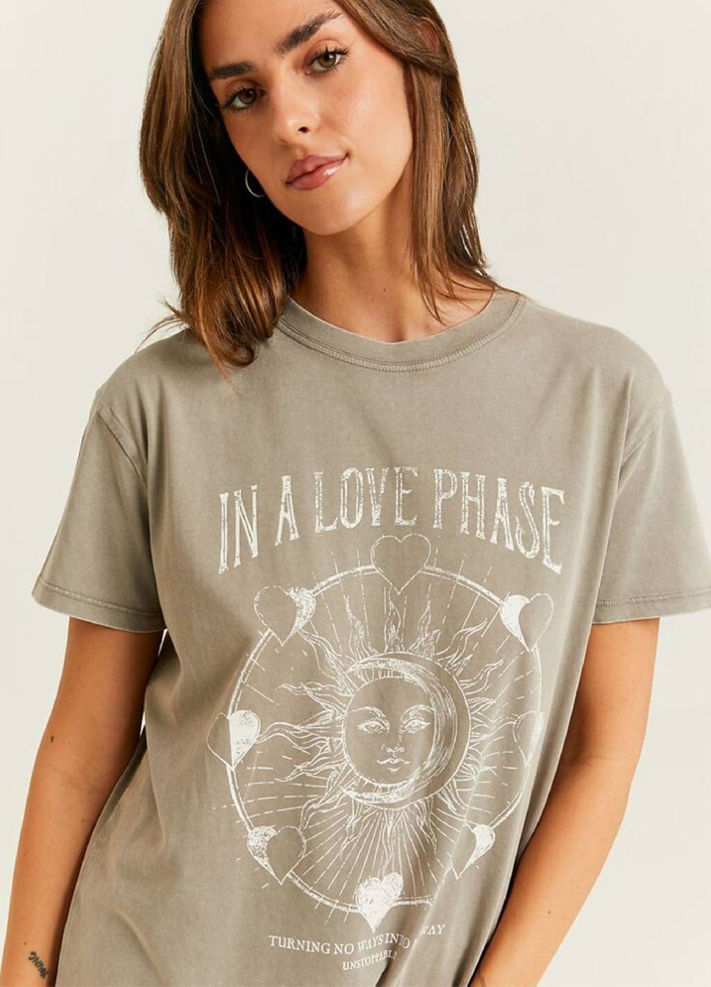 TALLY WEIJL T-shirt in cotone con stampa Sottocosto