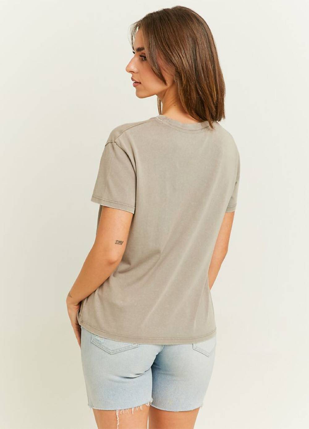 TALLY WEIJL T-shirt in cotone con stampa Sottocosto