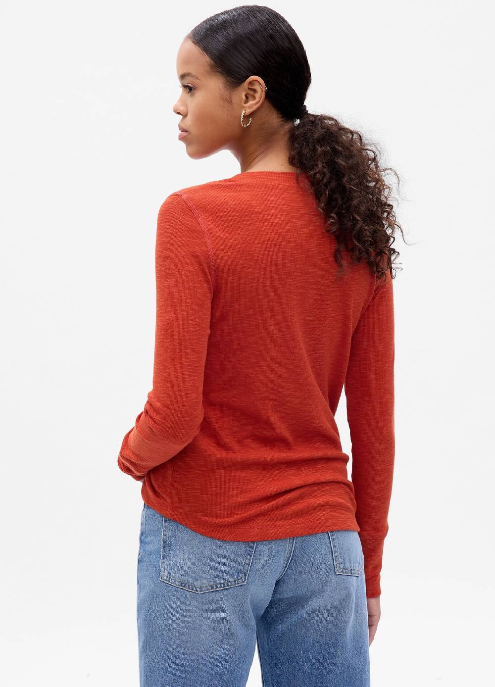 GAP T-shirt a costine sottili scollo serafino I Più Venduti