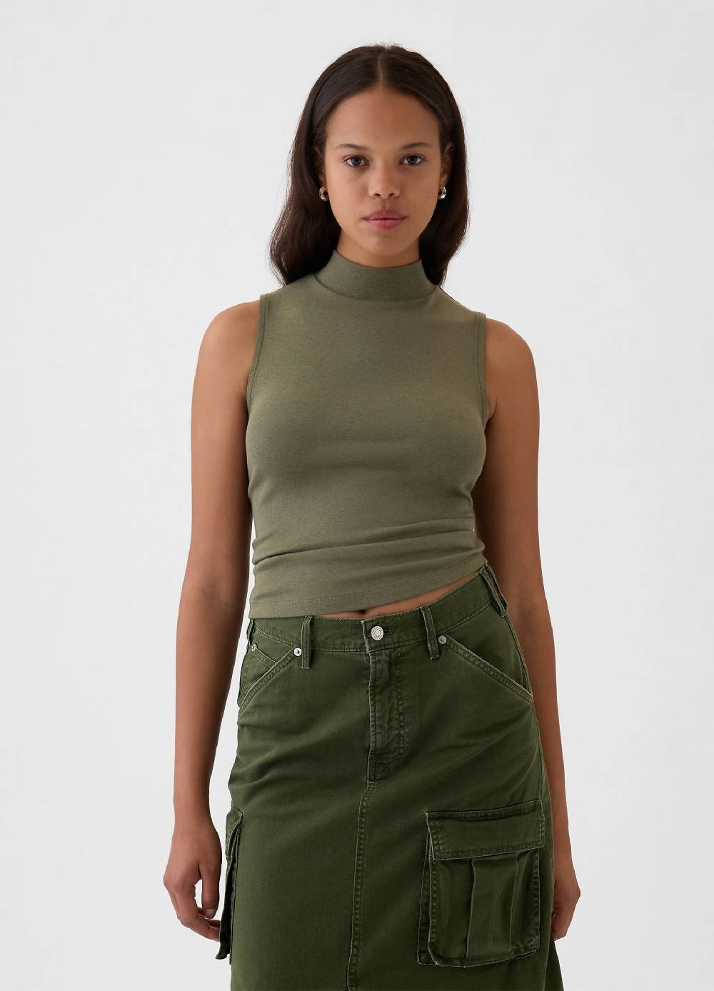 GAP Top smanicato mock neck Vendite stagionali