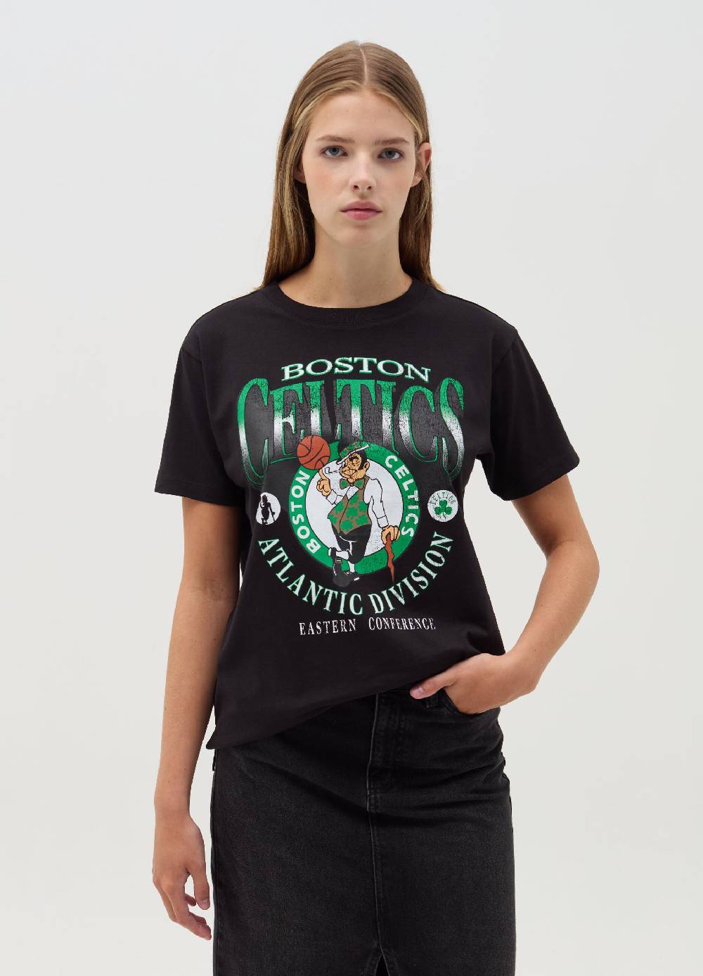 NBA T-shirt con stampa Boston Celtics 2025