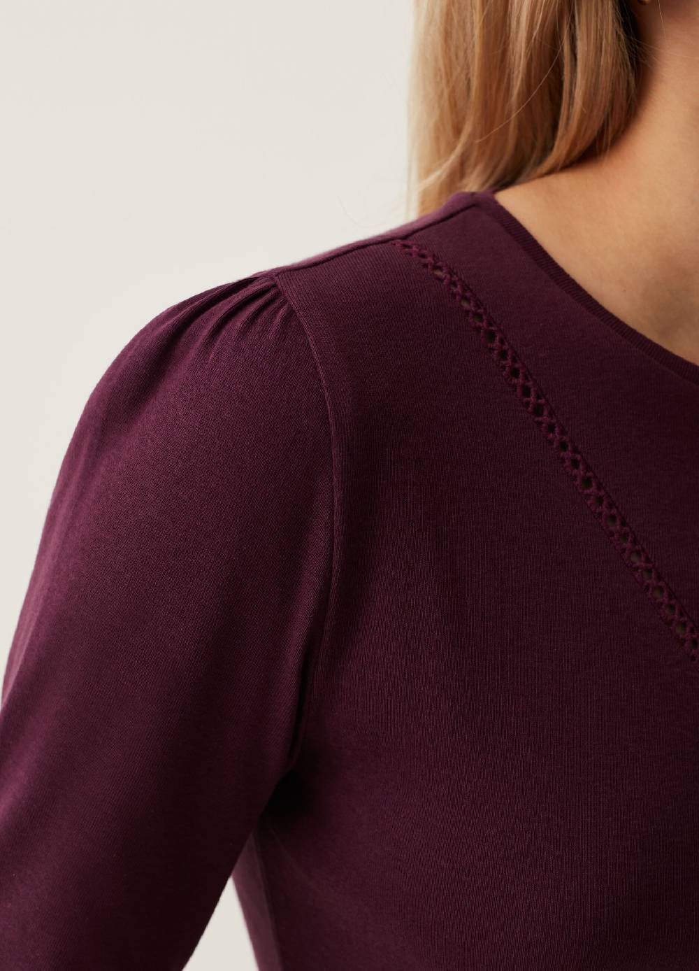 OVS T-shirt con dettaglio traforato Online