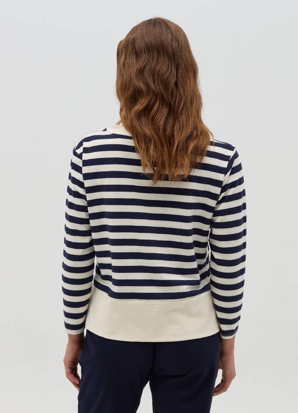 HYBRID Maglia a righe con spacchetti Saldi