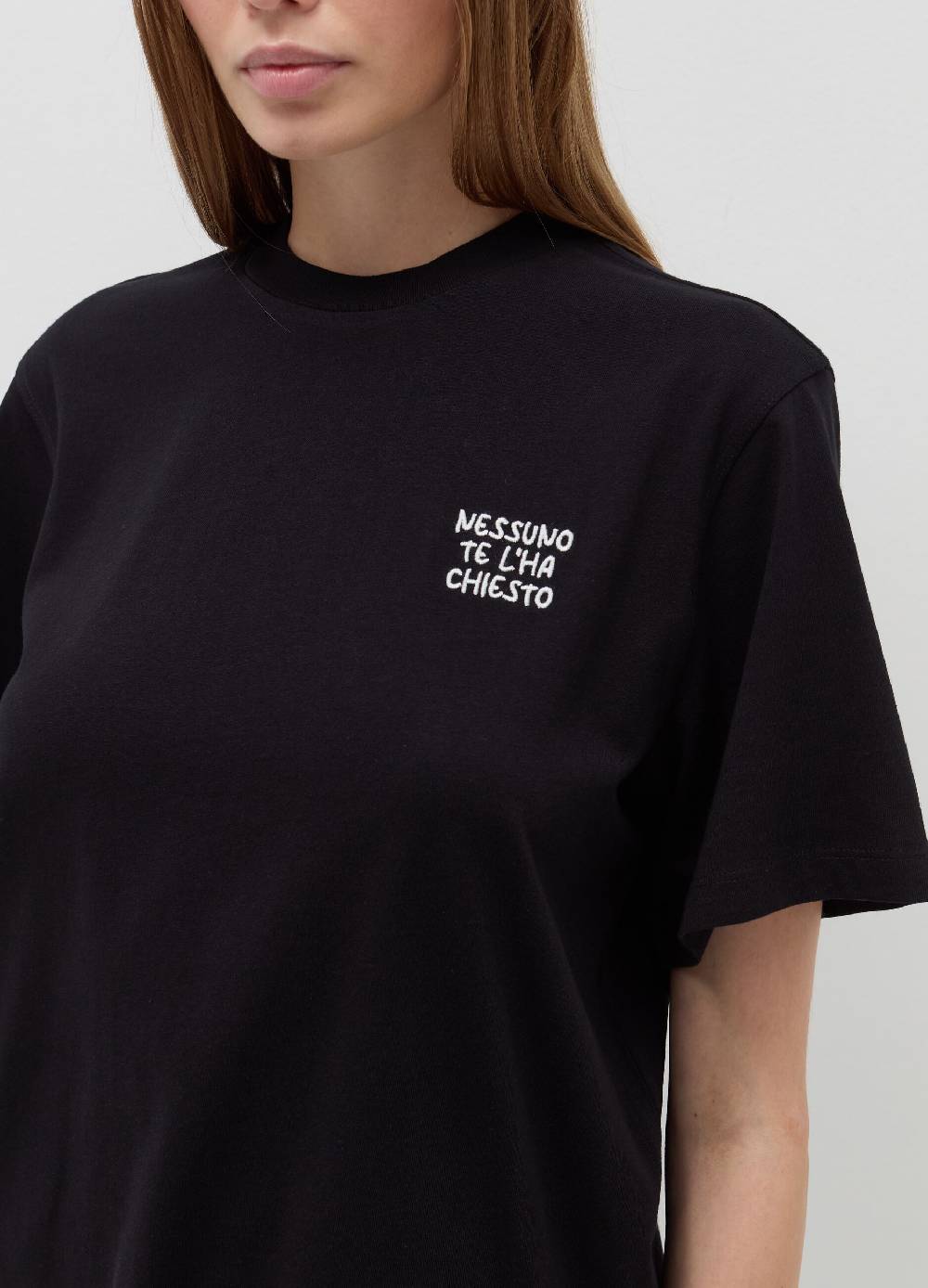B. ANGEL T-shirt relaxed fit in cotone 2025