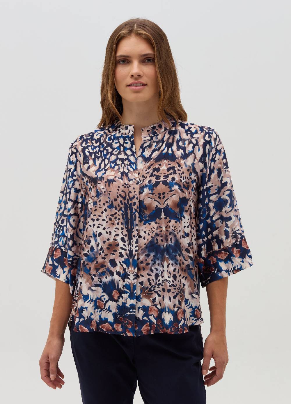 HYBRID Blusa stampata con maniche a tre quarti Consegna Veloce