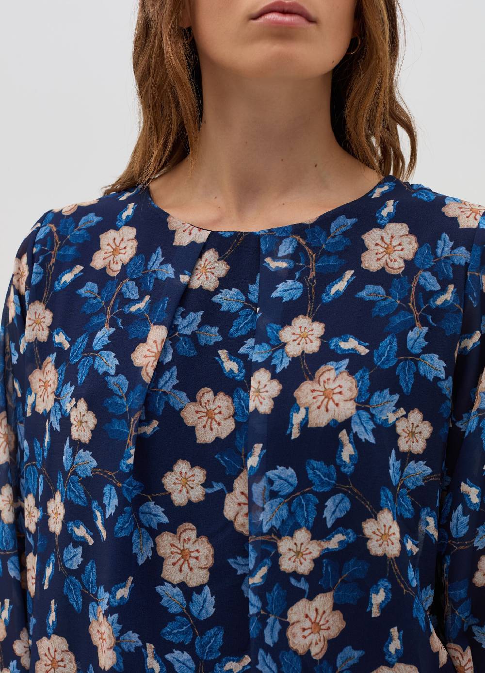 HYBRID Blusa floreale a maniche lunghe Shopping Online