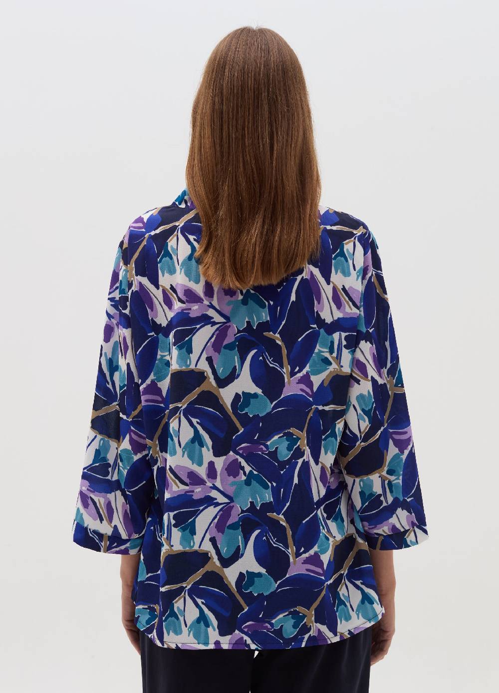 HYBRID Blusa con stampa floreale Vendita Calda