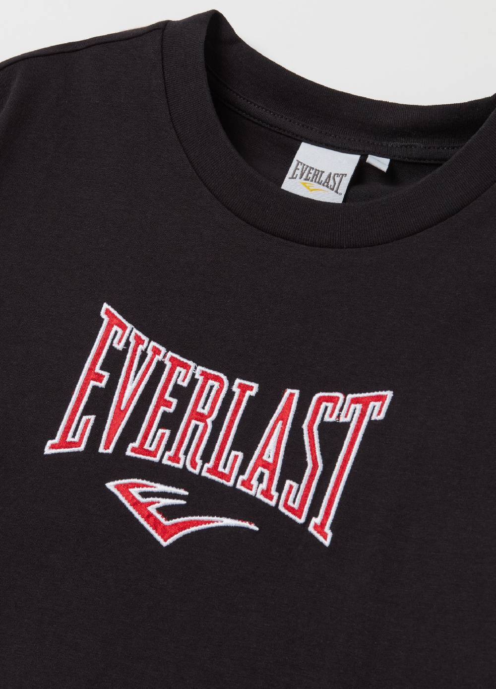 EVERLAST T-shirt in cotone con stampa logo Sconto