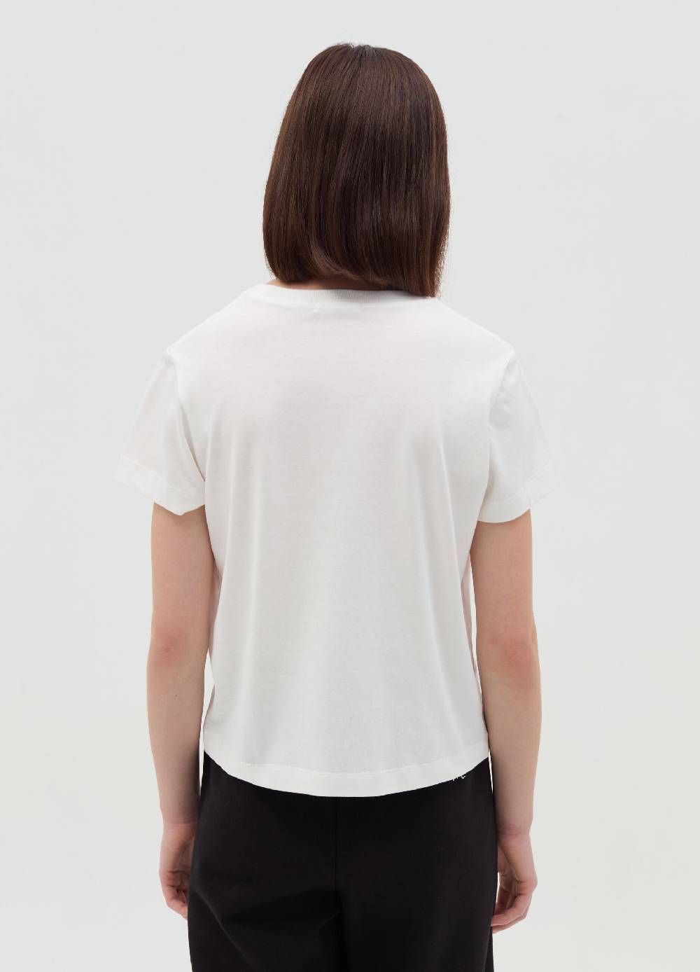 MILK+HERO T-shirt girocollo in cotone Nuova