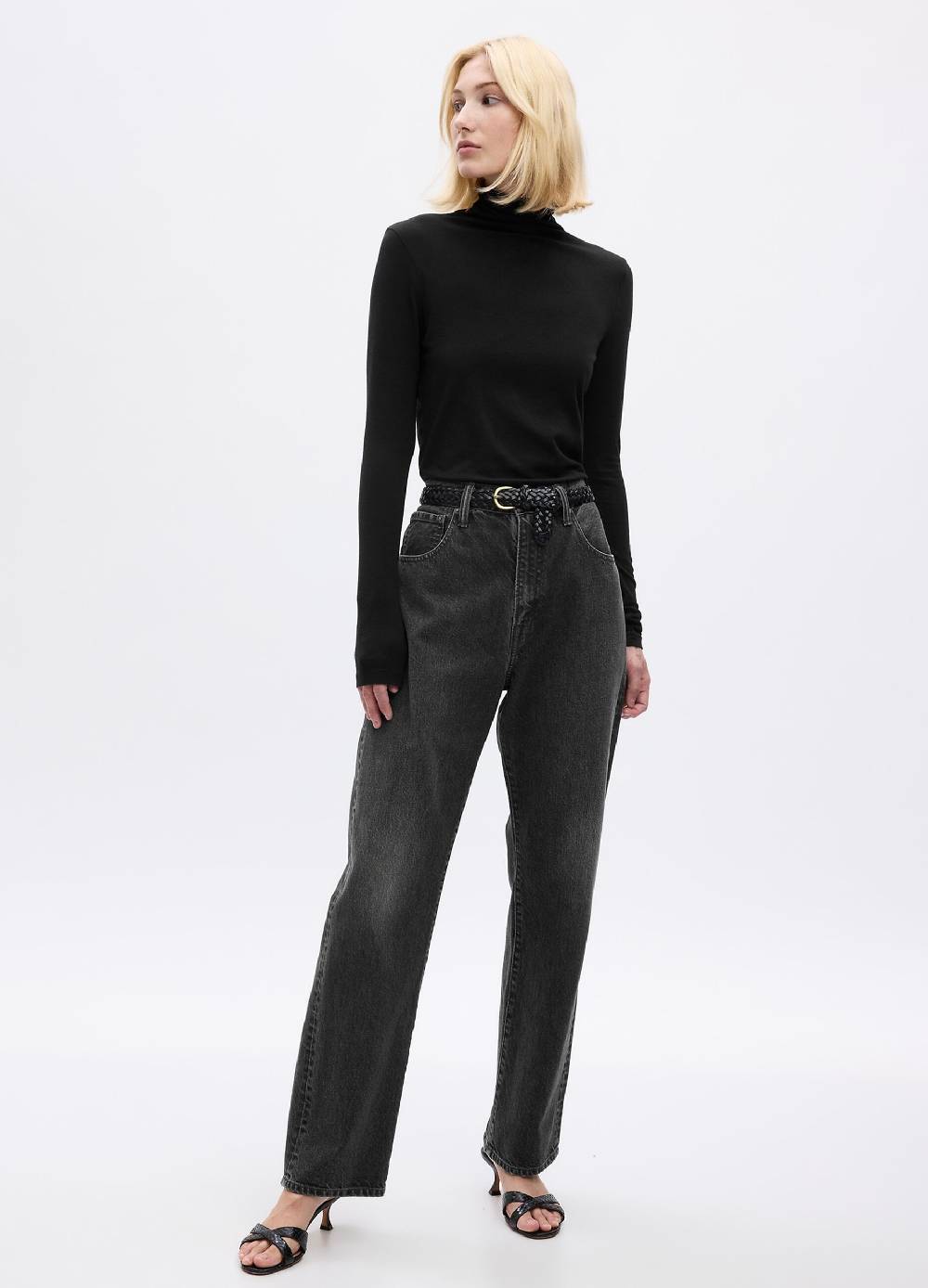 GAP T-shirt a collo alto con maniche lunghe Prezzo di fabbrica