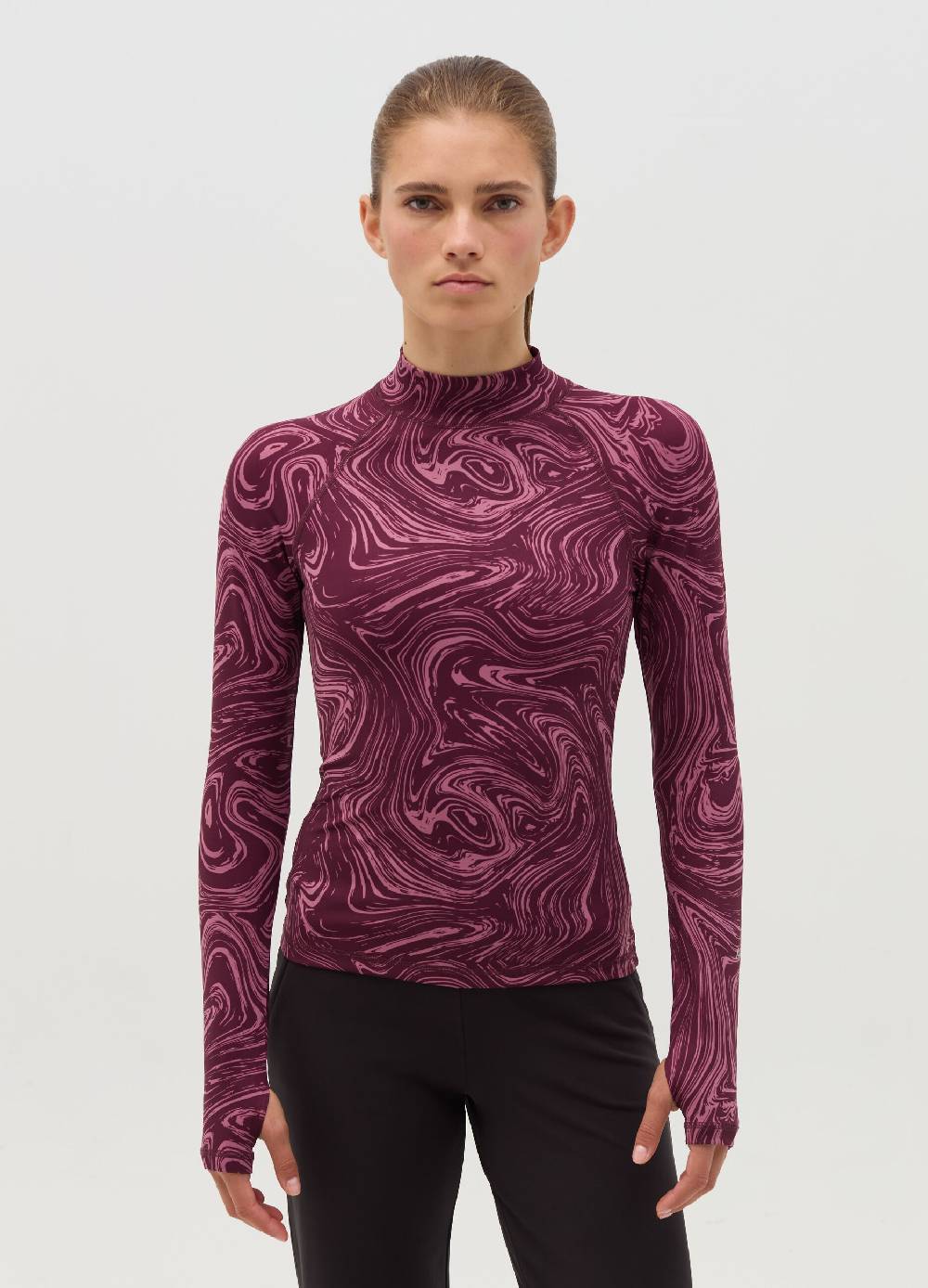 OVS ACTIVE T-shirt a maniche lunghe stampata Flash Sale