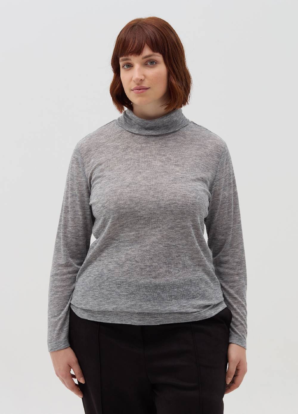MYA Maglia maniche lunghe a collo alto Curvy Offerta Giorno del Papà