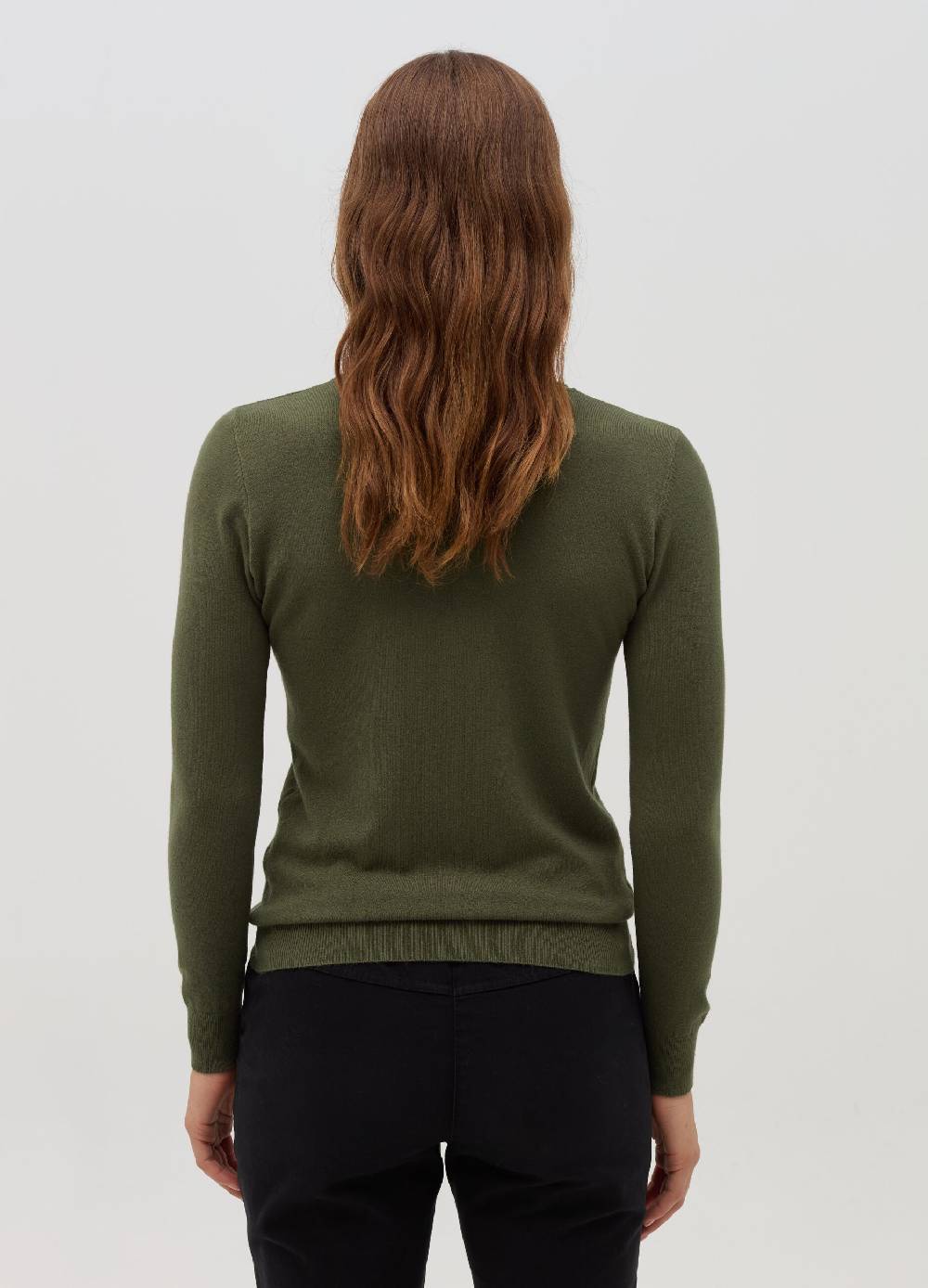 HYBRID Pullover girocollo con piccolo risvolto Offerta Anniversario