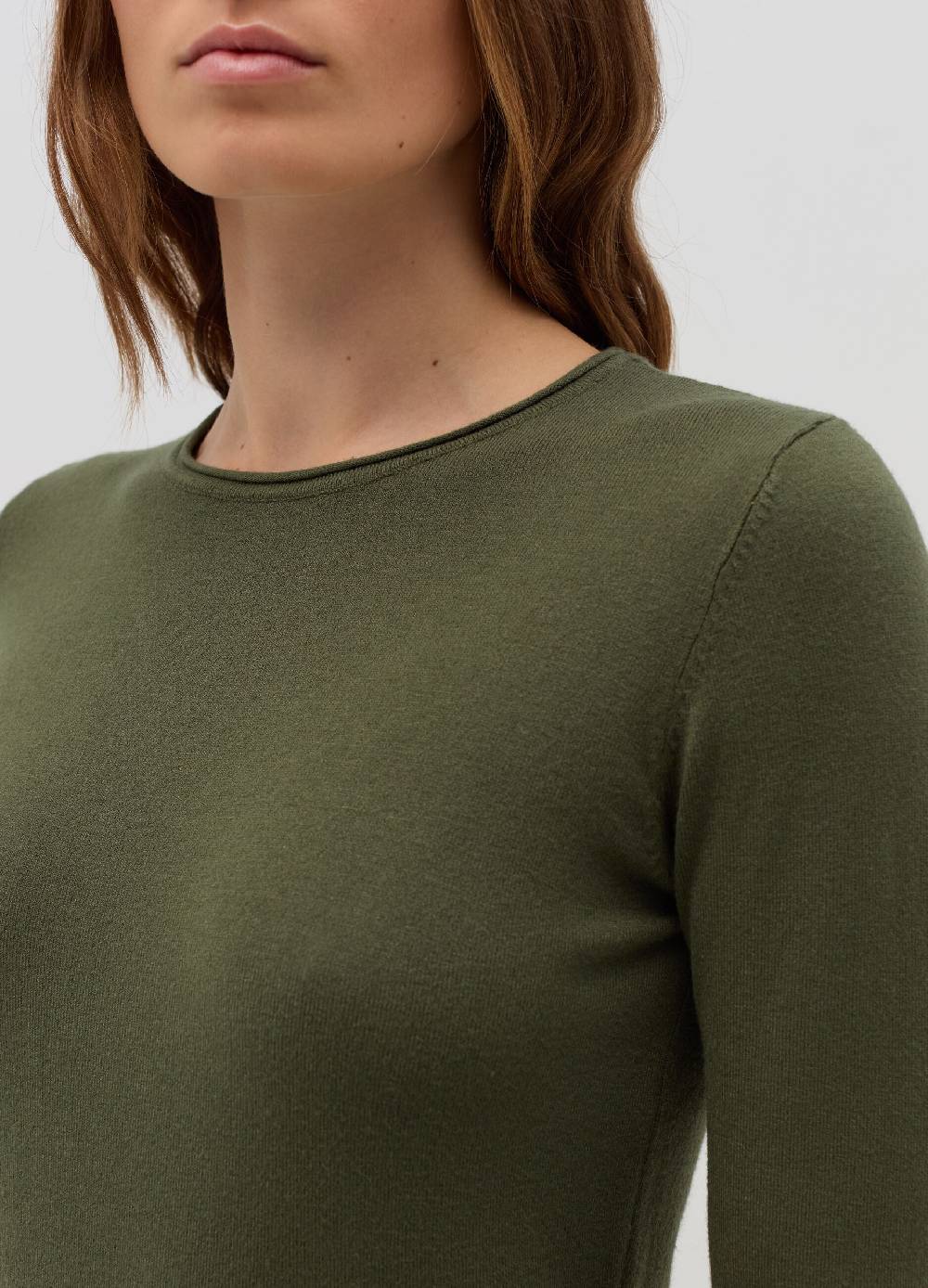 HYBRID Pullover girocollo con piccolo risvolto Offerta Anniversario