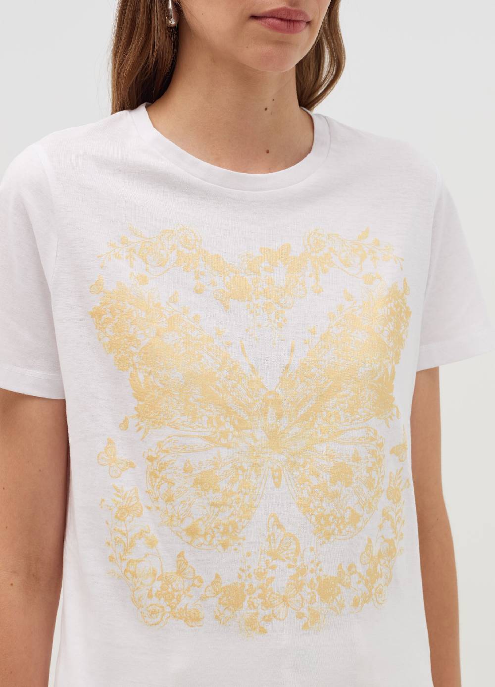 OVS T-shirt con stampa farfalle e fiori Latest fashion