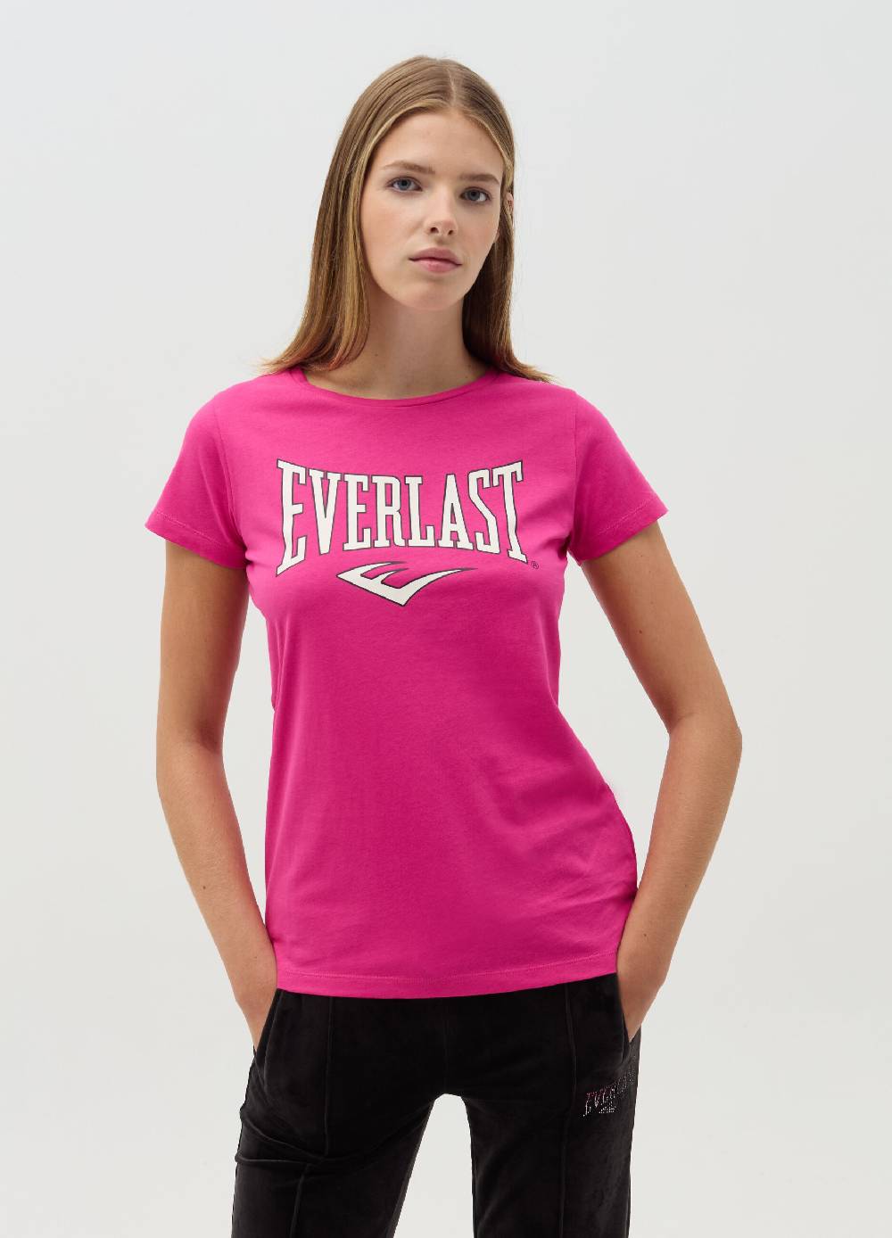 EVERLAST T-shirt in cotone con stampa logo Offerta temporanea