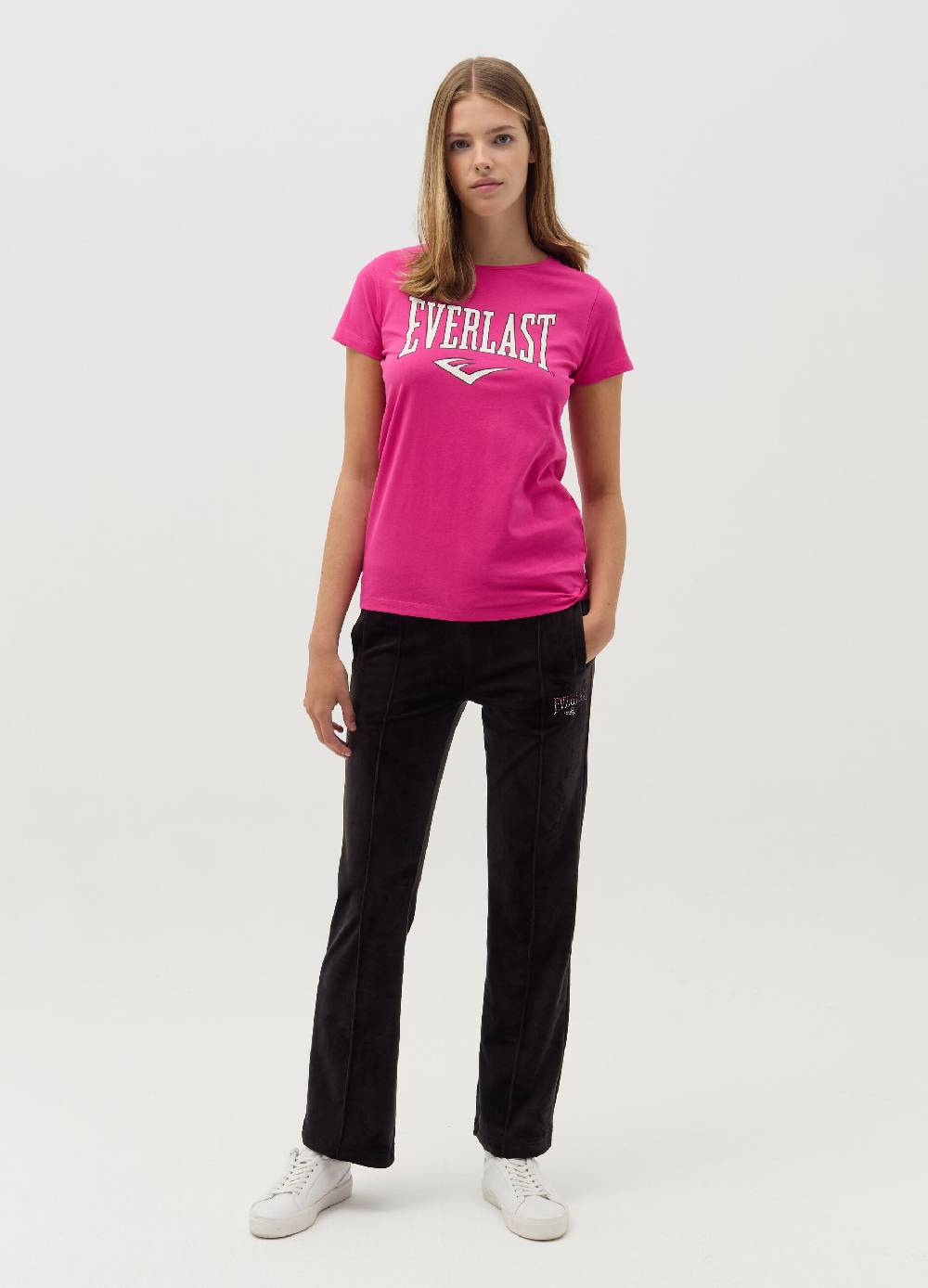 EVERLAST T-shirt in cotone con stampa logo Offerta temporanea
