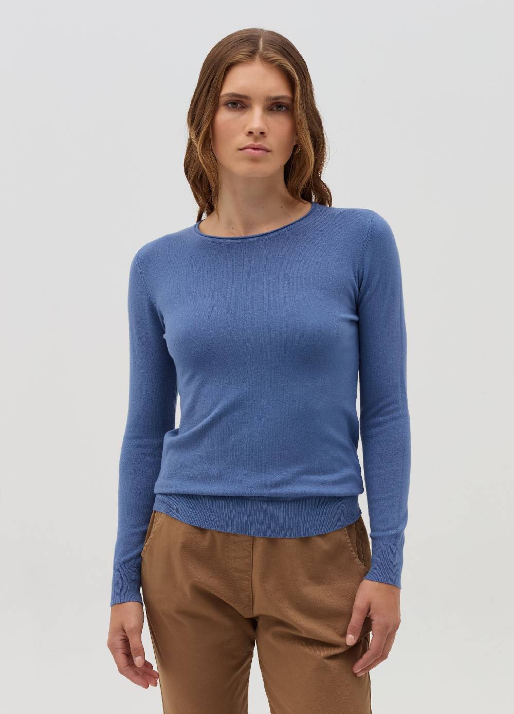 HYBRID Pullover girocollo con piccolo risvolto Comprane uno, ottenene uno gratis