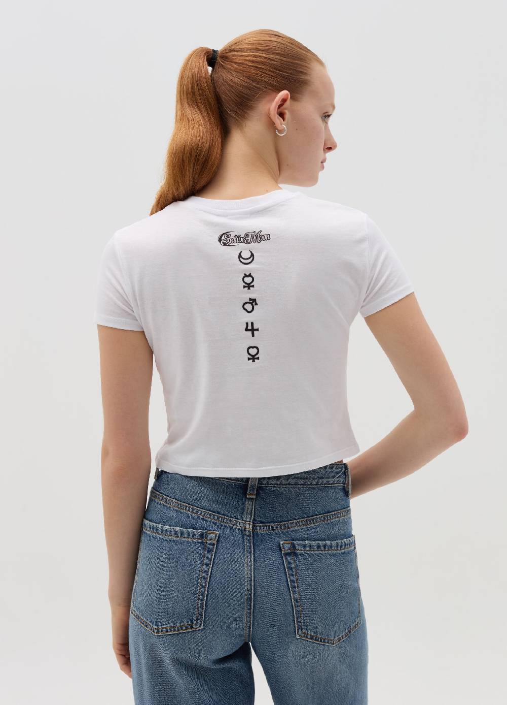 B. ANGEL T-shirt con stampa Sailor Moon Sconti VIP