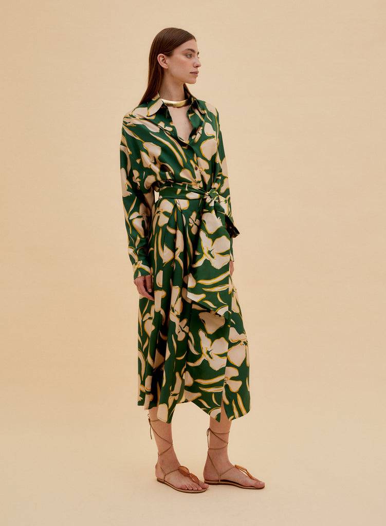 Raquel Diniz PAULA SHIRT DRESS In Vendita