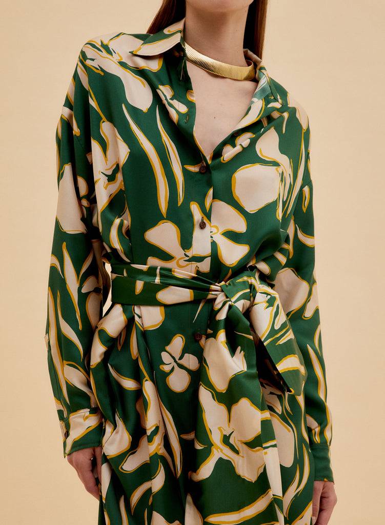 Raquel Diniz PAULA SHIRT DRESS In Vendita