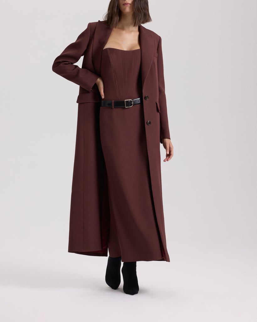 Raquel Diniz EMILY LONG JACKET Nuovo