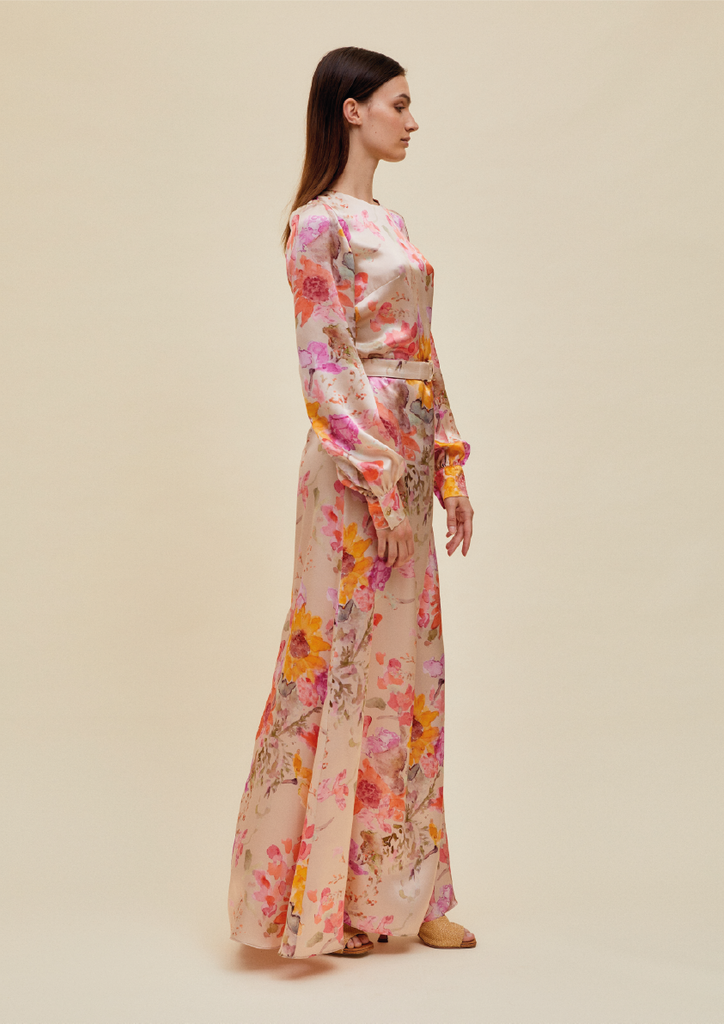 Raquel Diniz FIONA LONG DRESS Nuovo