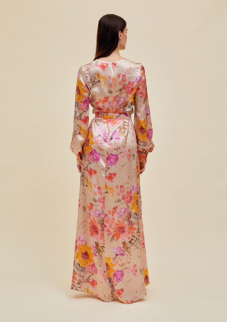 Raquel Diniz FIONA LONG DRESS Nuovo