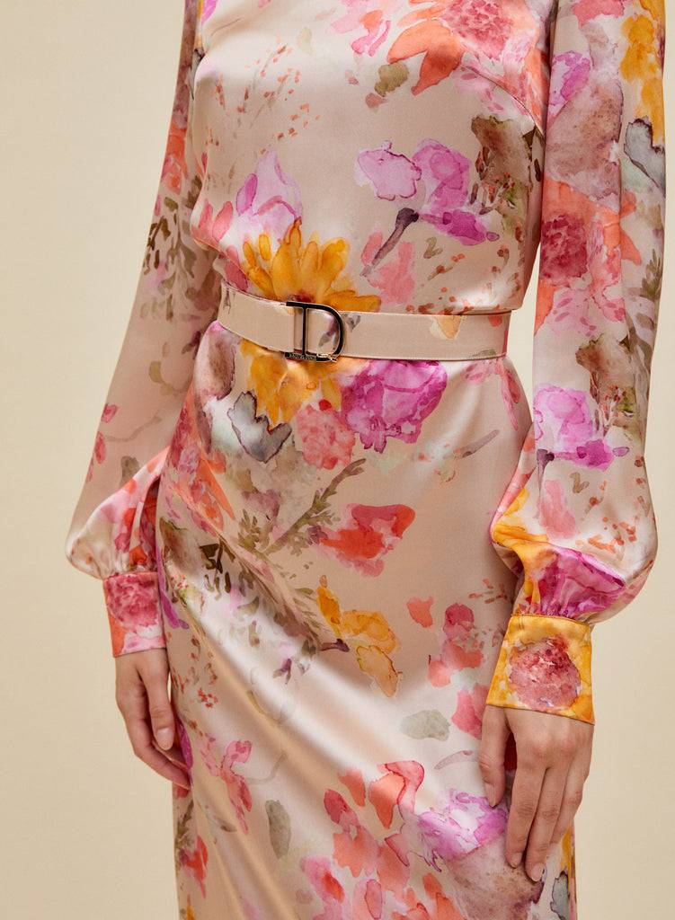 Raquel Diniz FIONA LONG DRESS Nuovo