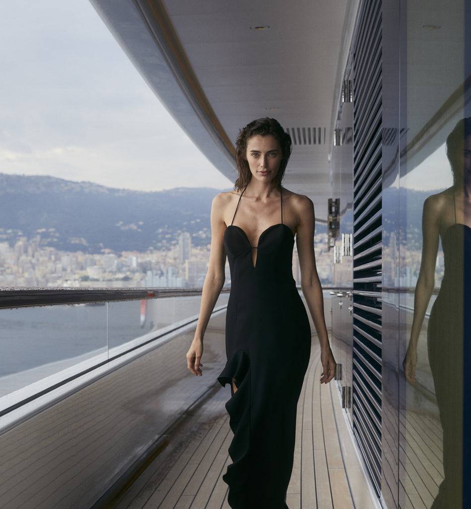 Raquel Diniz JAQUELINE LONG DRESS Consegna Veloce