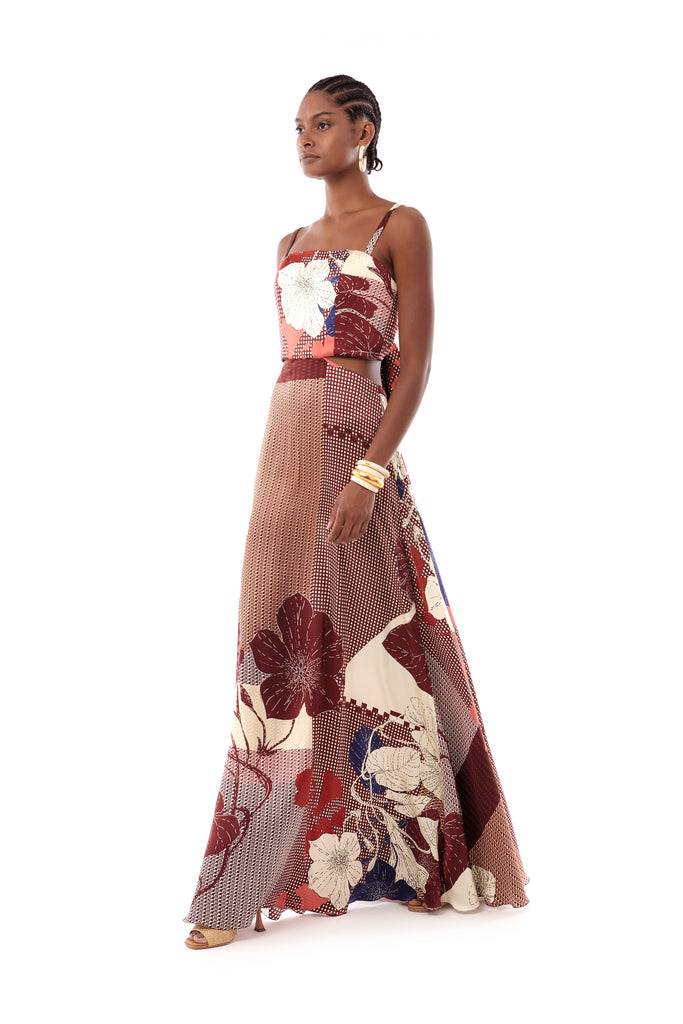 Raquel Diniz BALI LONG DRESS Sottocosto