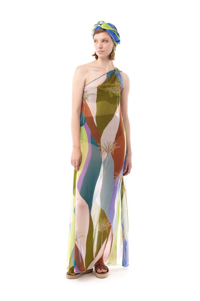 Raquel Diniz LEA LONG DRESS Vendita Calda
