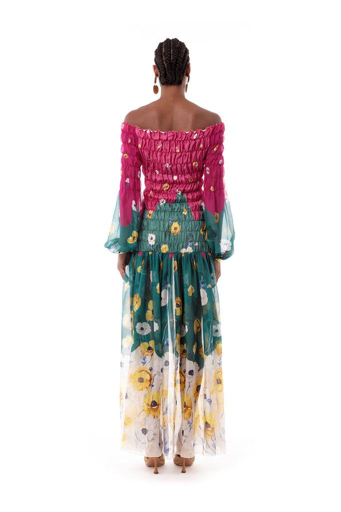 Raquel Diniz HANNAH LONG DRESS Nuova