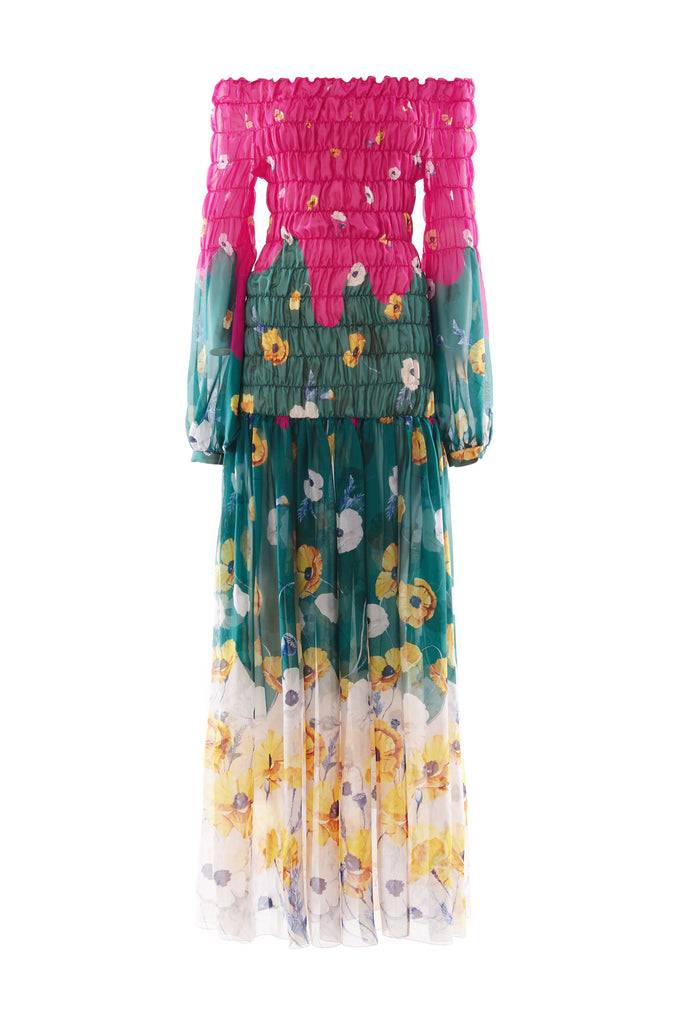 Raquel Diniz HANNAH LONG DRESS Nuova