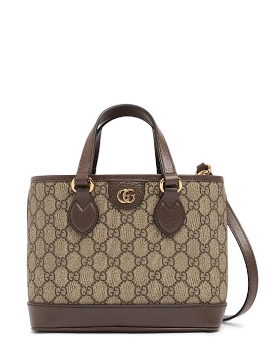 Luisaviaroma Borsa shopping Ophidia GG in tela