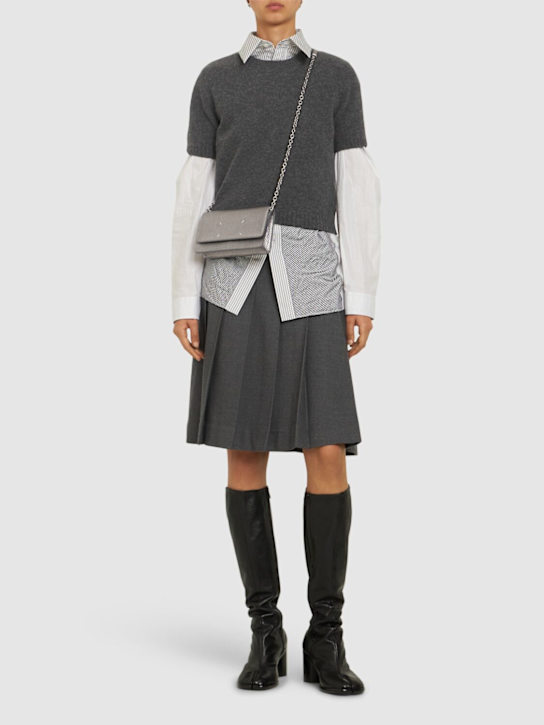 Luisaviaroma Top in maglia di lana washed Economico