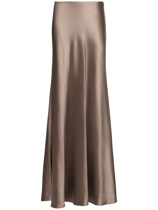 Luisaviaroma Gonna lunga svasata in raso Online
