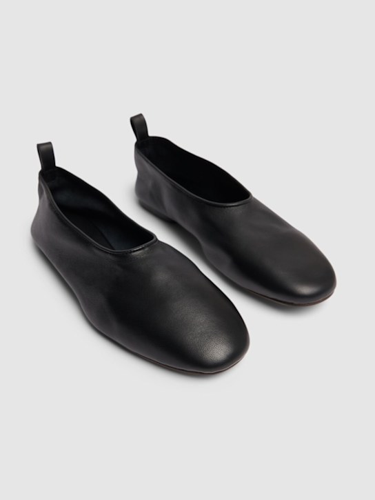 Luisaviaroma Ballerine Bala in pelle 10mm In Saldo