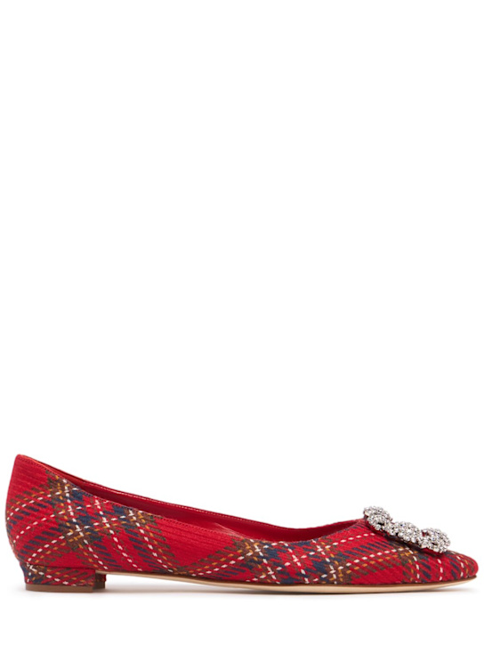 Luisaviaroma Ballerine in lana Hangisiflat 10mm Italy