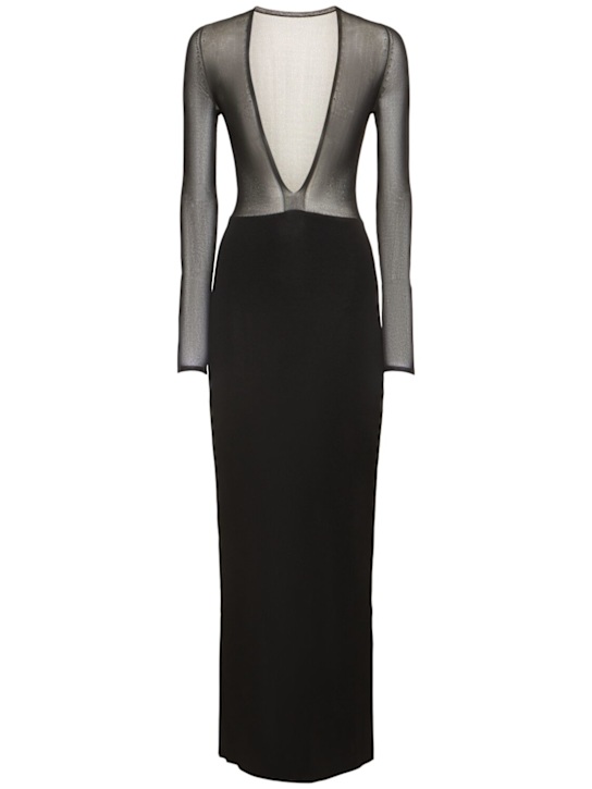 Luisaviaroma Vestito midi Sansa in maglia di misto viscosa Sconto