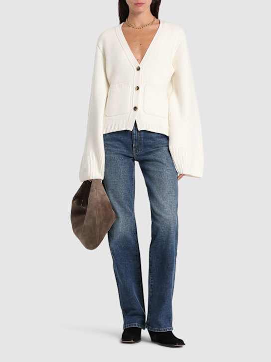 Luisaviaroma Cardigan Scarlet in cashmere Nuova