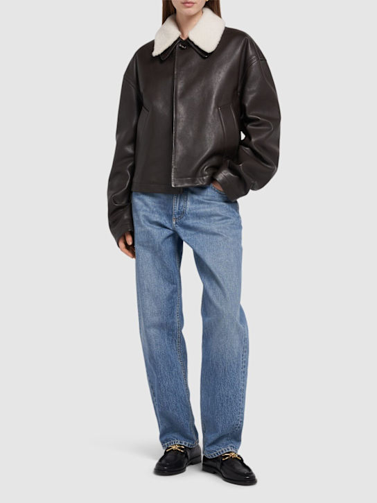 Luisaviaroma Giacca in pelle Italy