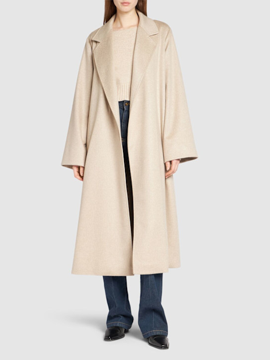 Luisaviaroma Cappotto Fornovo in cashmere / cintura Online