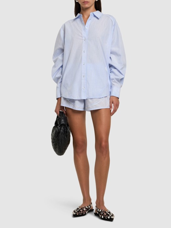 Luisaviaroma Camicia oversize in popeline di cotone Outlet