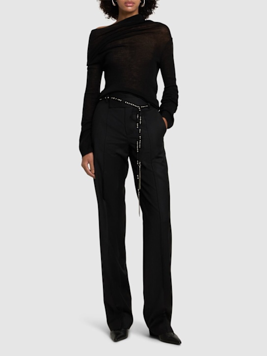 Luisaviaroma Pantaloni vita asimmetrica Vanja Saldi