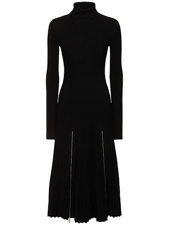 Luisaviaroma Vestito midi collo alto in maglia