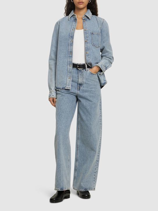 Luisaviaroma Camicia in denim di cotone organico Shopping Online