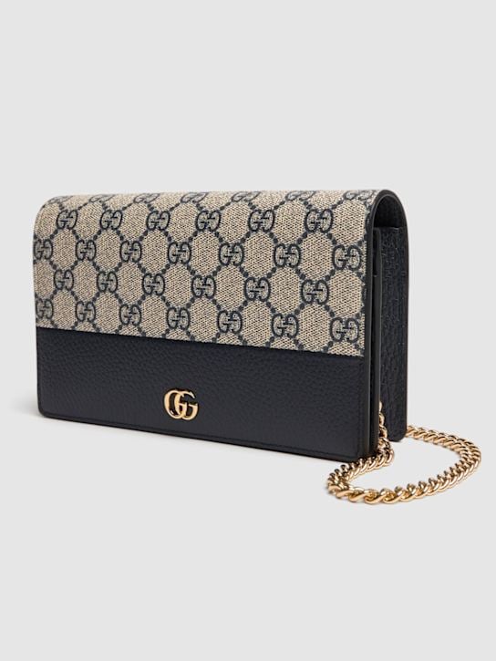 Luisaviaroma Borsa mini GG Marmont in tela con catena I Più Venduti