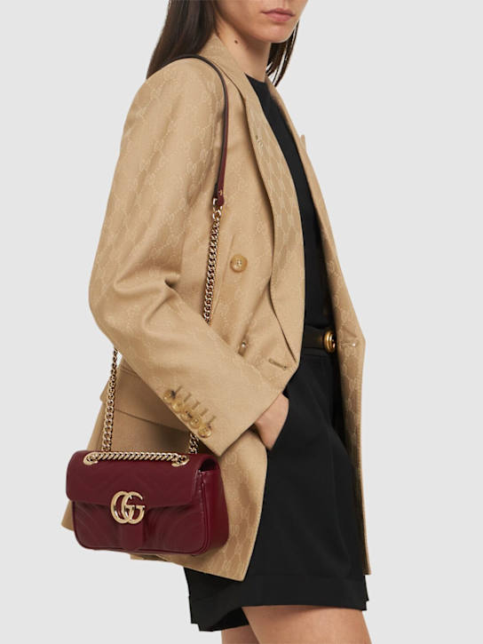 Luisaviaroma Borsa a spalla GG Marmont in pelle Sottocosto