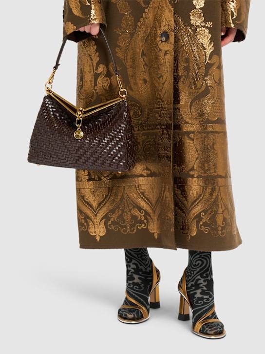 Luisaviaroma Borsa media Vela intrecciata Saldi Di Fabbrica